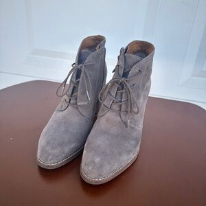 Sarto by Franco Sarto Suede Lace-Up Booties